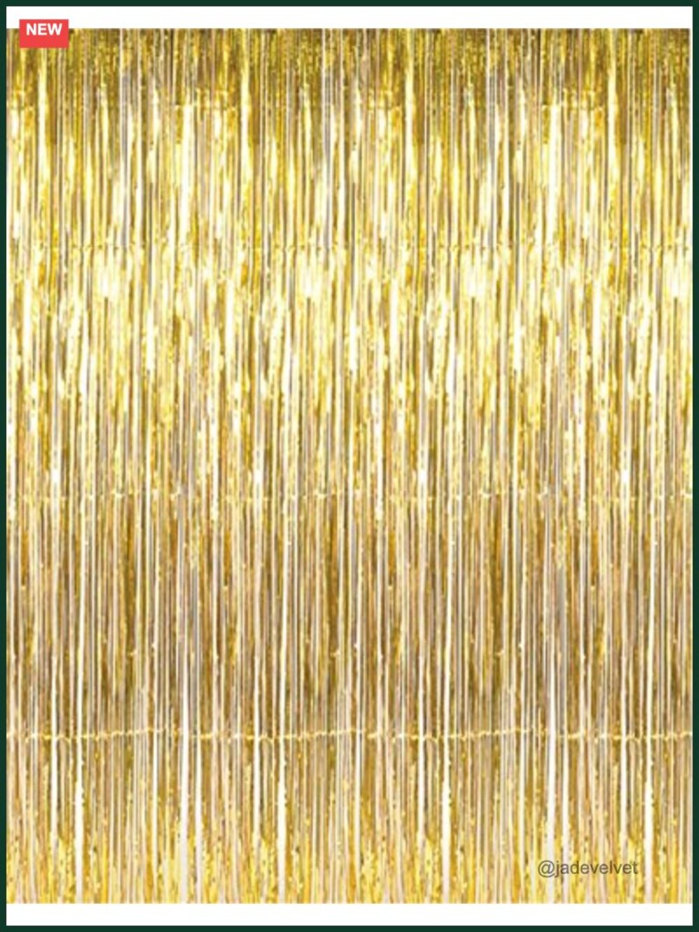 Metallic Tinsel Foil Fringe Curtains Party Photo Backdrop Streamers Decorations